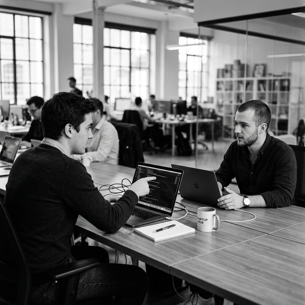 QA Team Analyzing Code